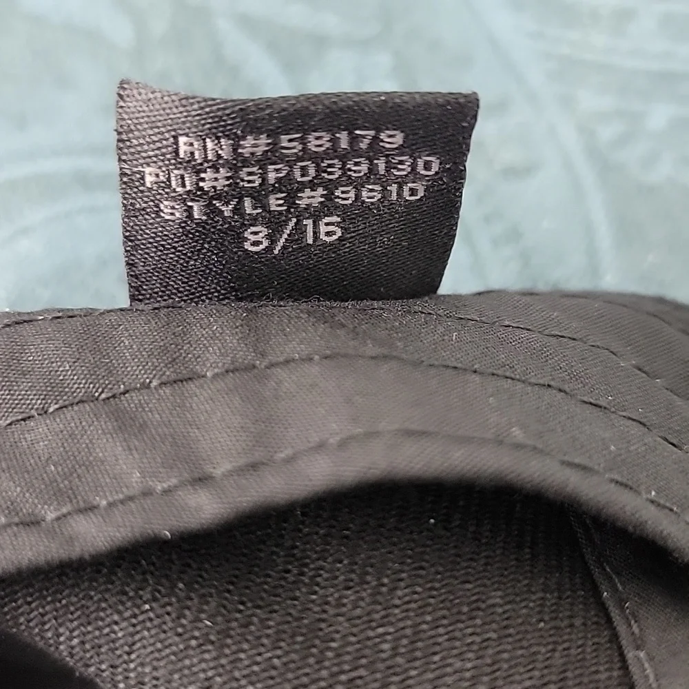 Adidas Damian Lillard Dame D Logo Cap Black Fabric Hat Adjustable Backstrap